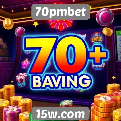 70pmbet oferece uma variedade de jogos de cassino