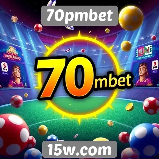 Variedade de jogos oferecidos no 70pmbet